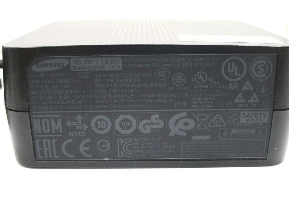 Original OEM Samsung BN44-01013A 19V 2.53A AC Adapter for Samsung Monitor TV - Bild 2 von 4