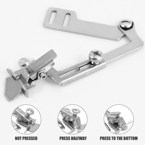 3Pcs Magnetic Seam Guide Stainless Steel Sewing Machine Presser Foot paPai - Picture 3 of 11