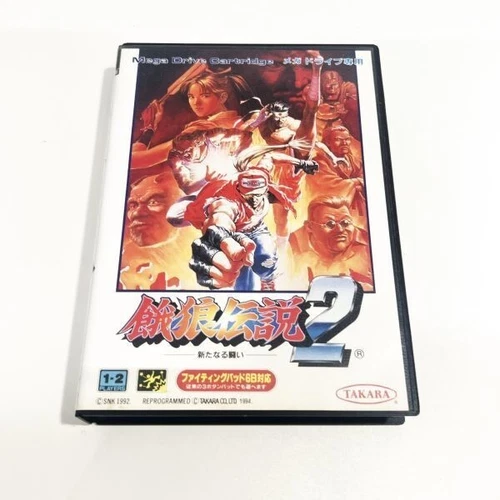 Fatal Fury 2 Garo Densetsu Sega Mega Drive MD TAKARA