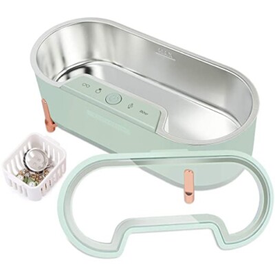 NAVOROGE Ultrasonic Jewelry Cleaner Professional 40KHz Ultrasonic Cleaner 17 oz
