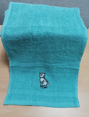 Pack Of 12 Terry Tea Towels – 100% Egyptian Cotton, Checked Pattern, Kitchen Cleaning Cloths