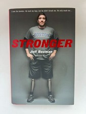 Boston Bombing Survivor Jeff Bauman — Signed Memoir Stronger (1st Ed. & Print)