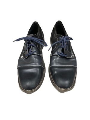 Blue Leather An Original Penguin Men display picture 3