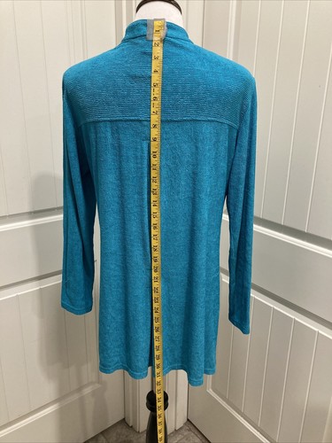 Vintage Norm Thompson 4 Button Tunic Seater/Jacket Turquoise SZ L - Picture 8 of 14
