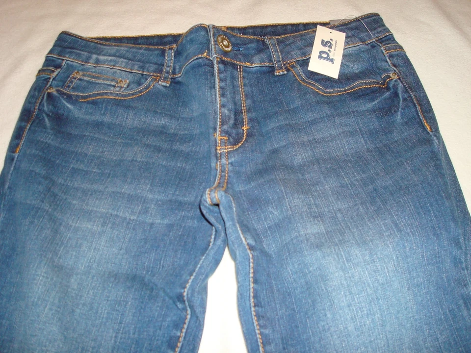 NIÑA PS DE AEROPOSTALE LEGGINGS LAVADO MEDIO TALLA GRANDE NUEVOS CON ETIQUETAS Foto 2 de 3