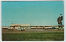 Postcard White Sands Motel in Ennis, TX