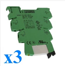 x3 NEW Phoenix 2966919 PLC-RSC- 12DC/21AU PLCRSC12DC21AU RELAY MODULE 3pcs