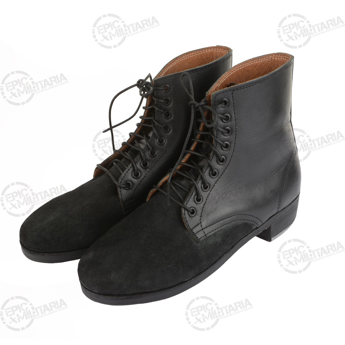 WW2 ドイツ軍 M43 アンクルブーツ Schnürschuhe WW2 German M43 Low Boots - WW2 Repro Army Military Hobnail
