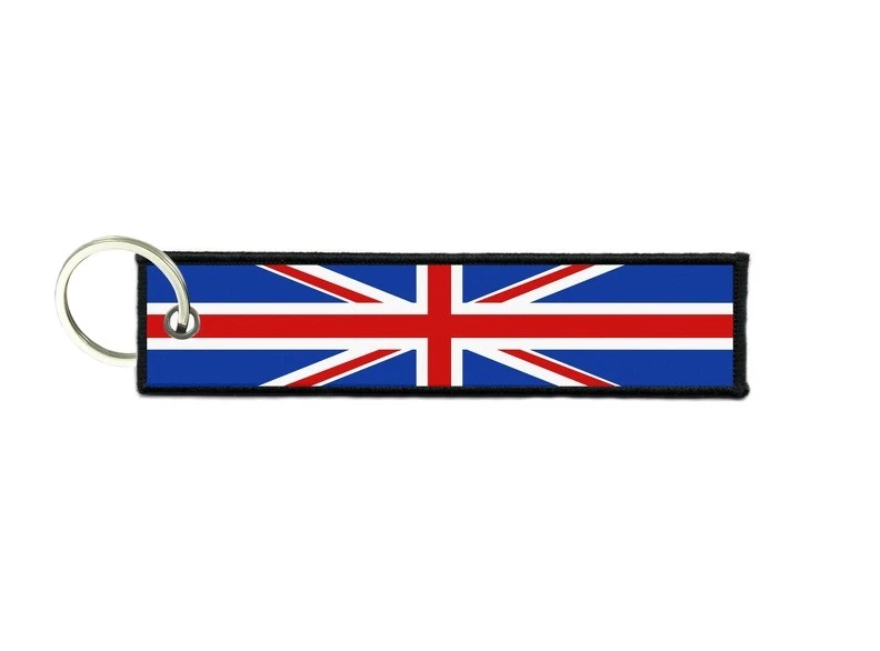 Port cles clef cle homme tissu drapeau royaume uni anglais union jack anglais