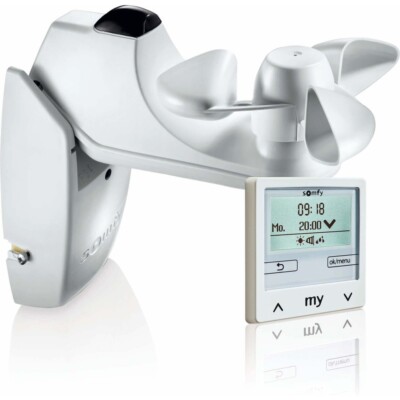 Somfy 1818319 Soliris Smoove Kit IB+ PWh +W/S-Sensor ohne Rahmen