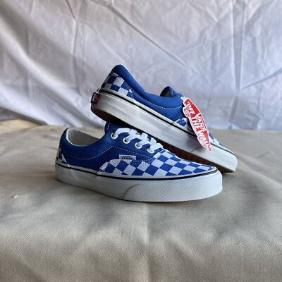 vans era checkerboard yellow