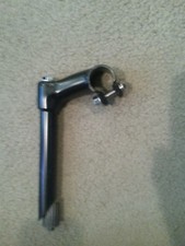 BICYCLE HANDLE BAR STEM BLACK GOOSE NECK 21.1 CRUISERS,SCHWINN'S,25.4MM AT CLAMP