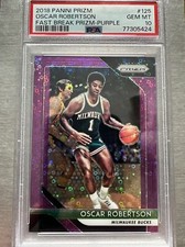 Oscar Robertson 2018-19 Prizm Purple Refractor /75 PSA 10 GEM MINT🔥INVEST🔥📈