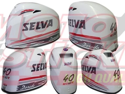 SELVA Dorado 40 16V XSR - kit adesivi calotta - decalcomanie guscio