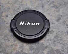 Retro Genuine Nikon NIKKOR 52mm Snap-on Front Lens Cap Japan (#1578)