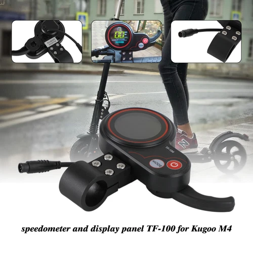 Display TF-100 6 pin USB caricatore scooter display per scooter elettrico KUGOO M4 IT - Foto 3 di 9