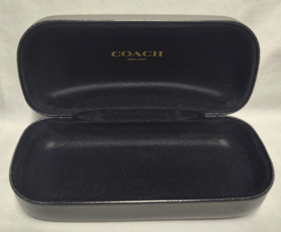 Coach Glossy Black Hard Shell Glasses Sunglasses Eyeglasses 