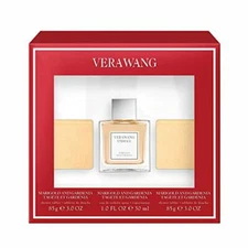 Vera Wang Embrace Marigold 3-Piece Gift Set w 2 Shower Tablets and 1oz EDT Spray