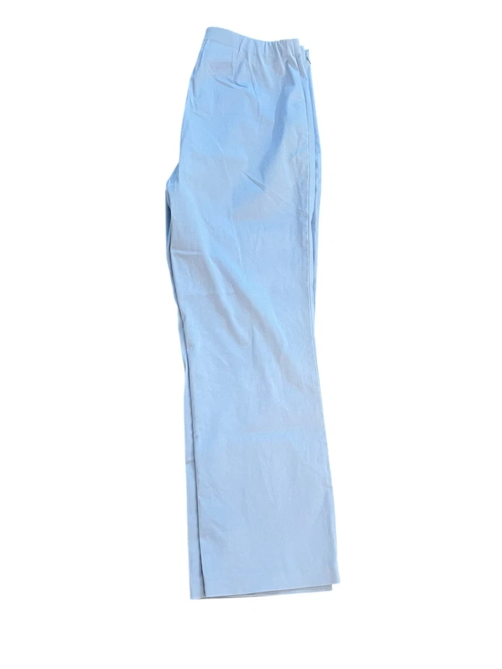 Брюки женские Sigrid Olsen 6 синие зеленые эластичные хлопковые прямые - Изображение 4 из 4