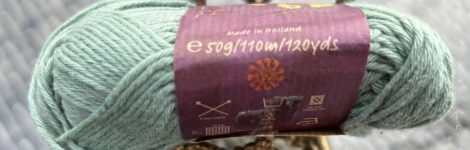 Lote de 9 hilos de algodón Mirasol verde salvia 120 yardas Foto 3 de 3