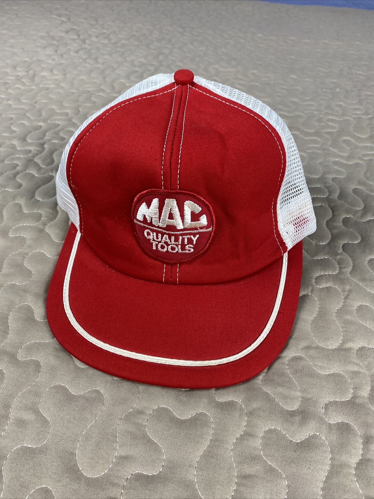 MAC Quality Tools Patch Trucker Snapback Hat Cap … - image 1