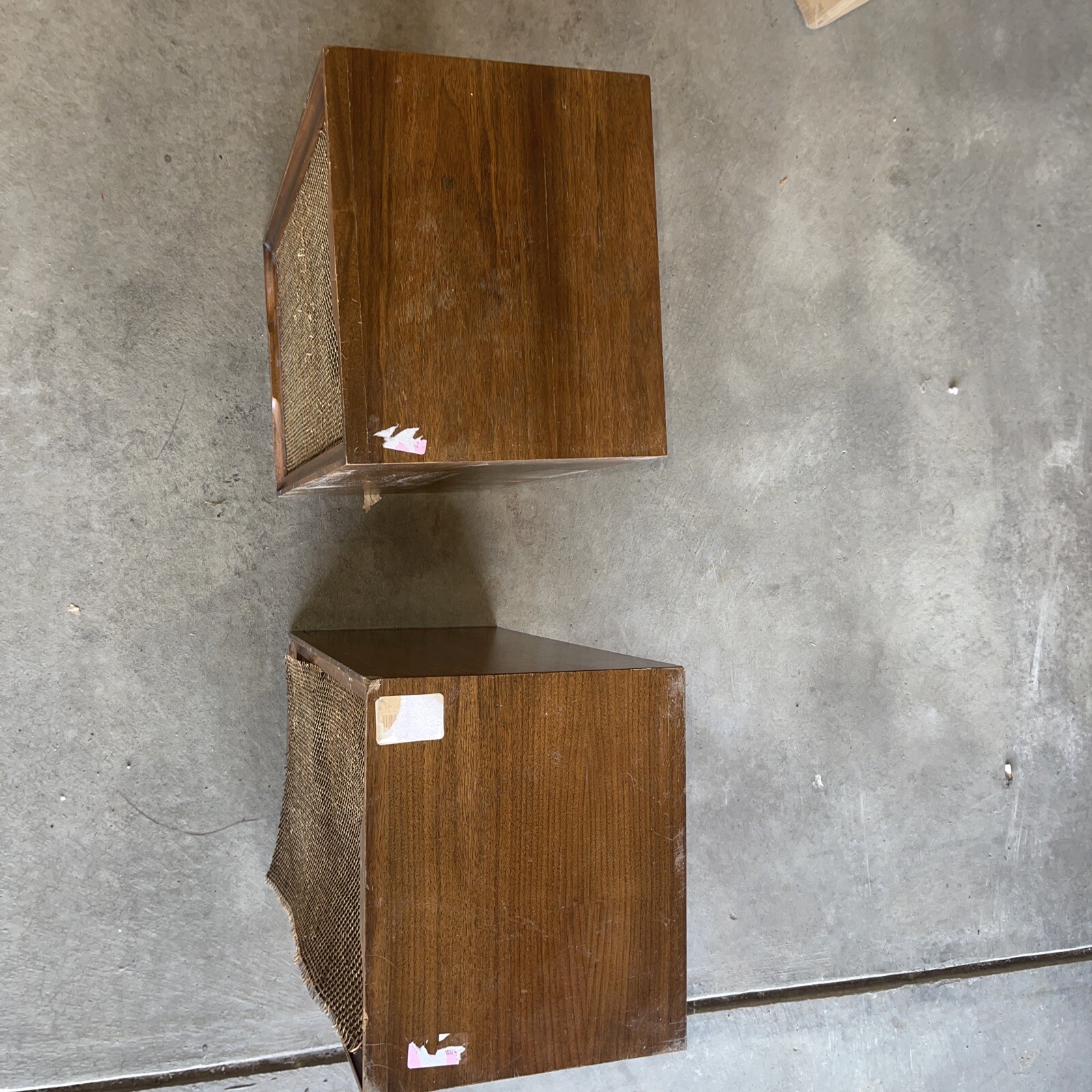 Pair of Vintage Heathkit AS10W speakers.. Tested.. Rare eBay