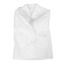 Lab Coat For Kids: Kids Doctor Costume With Long Sleeve Elastic Cuffs - White