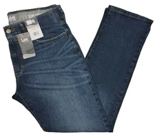 Lee #11759 NEW Men's Motion Flex Waistband Active Stretch Slim Straight Jeans