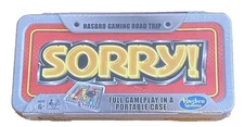 Sorry! Classic Game Travel Edition Portable Case 2014 By Hasbro SEALED