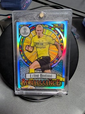 2021-22 Topps Merlin Erling Haaland Renaissance Case Hit Man City/Norway