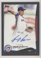 2014 Topps Pro Debut Auto Andy Burns #PDA-AB Auto 7eo