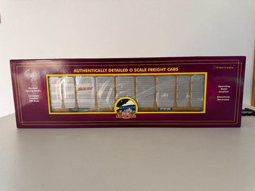 MTH Premier escala O - BNSF (#940286) portador automático corrugado 20-98625 | Condition: Used