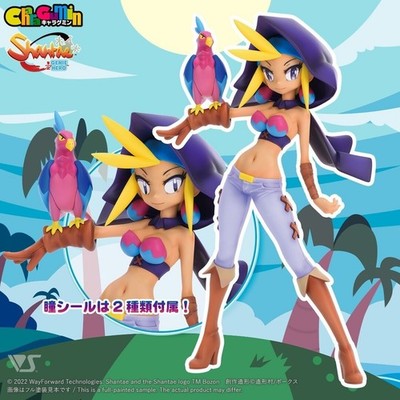 VOLKS CharaGumin Shantae Half-Genie Hero Sky & Wrench Resin Model Kit from Japan
