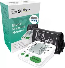 Image of Kinetik Wellbeing Fully Automatic Blood Pressure Monitor with Universal Cuff