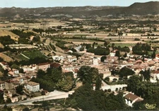 Carte MONTMEYRAN Vue générale aérienne