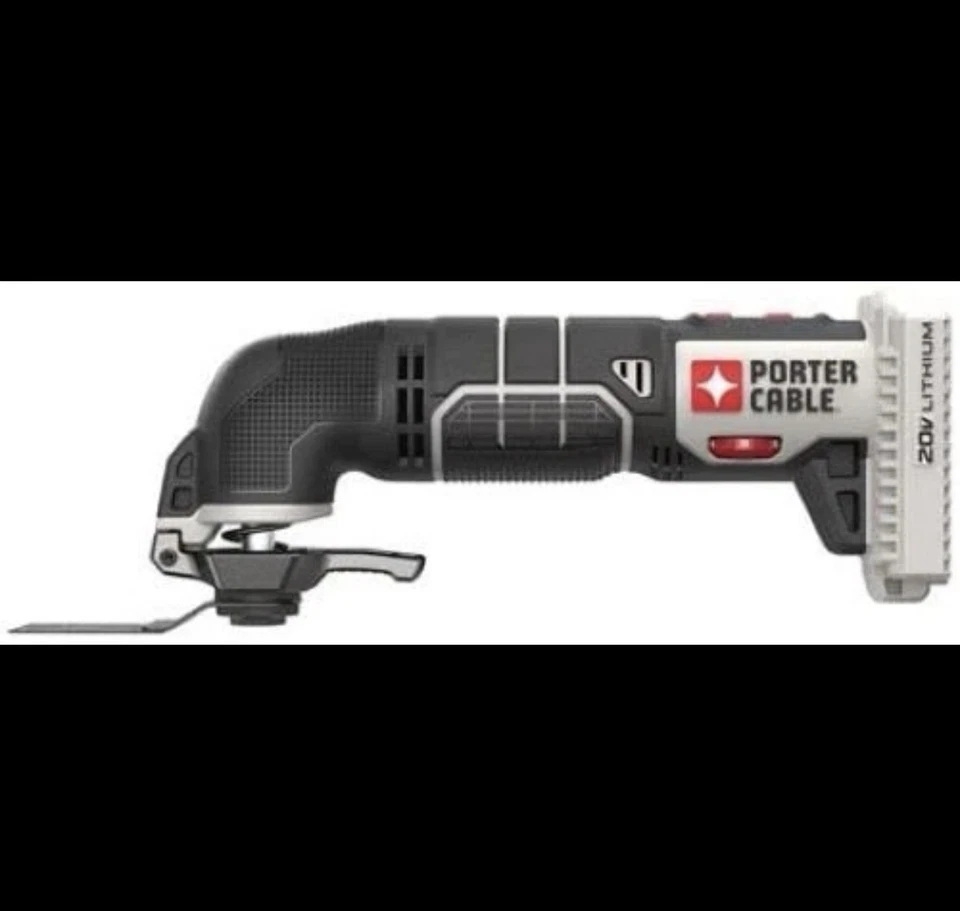 Porter Cable PCC710 20V MAX Cordless Oscillating Multi-Tool - 11 Piece - New - Image 3 of 4
