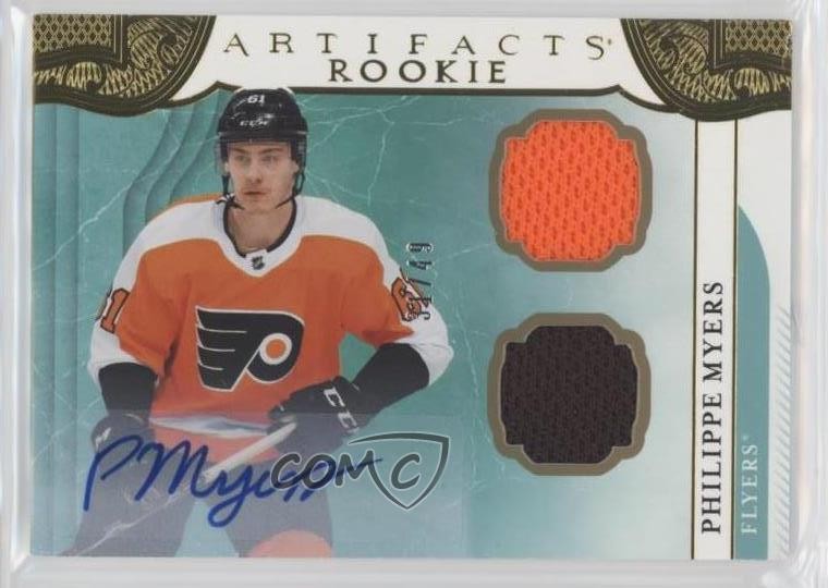 2019 Upper Deck Artifacts Rookies 31/49 Philippe Myers #163 Rookie Auto RC 00d2