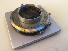 kodak Ektar 152mm f 4.5 Supermatic Shutter 4x4 lens board