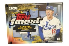 2026 Topps Finest Baseball Hobby Box #LRE