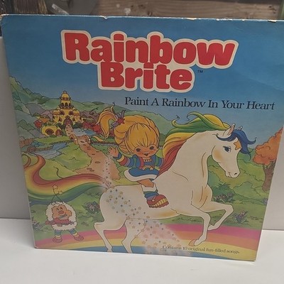 Rainbow Brite Paint A Rainbow In Your Heart Vinyl Buena Vista 1984 12'' 33 RPM 6 