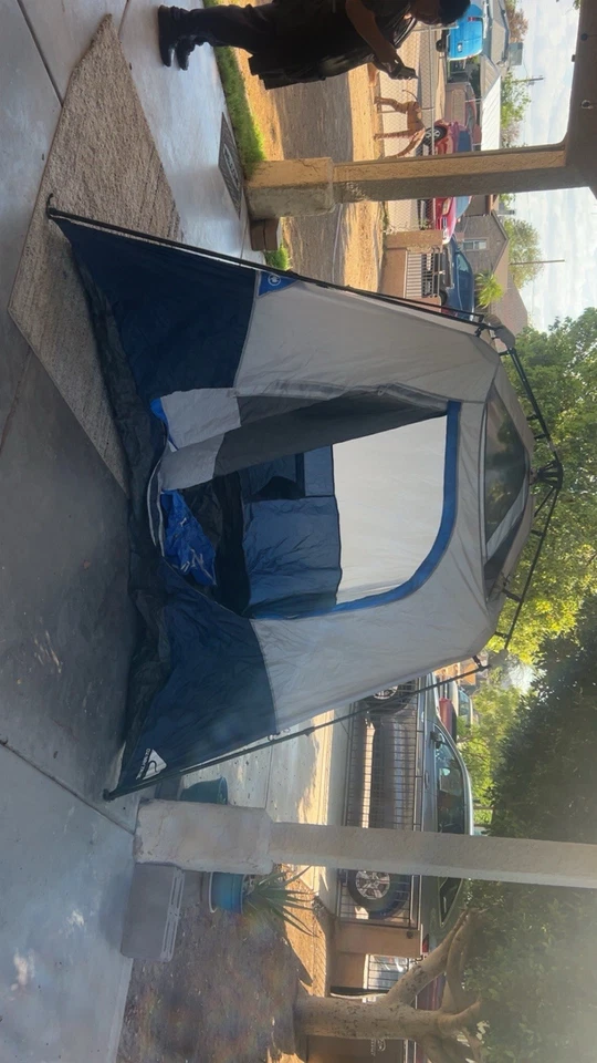 Ozark Trail WMT-100966L2 6-Person Instant Cabin Tent with LED Light, Blue and - Image 2 of 3