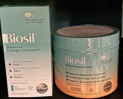 BioSil Bundle Advanced Collagen Generator + HerHarmony NEW EXP 04/2027