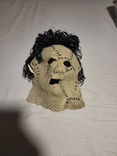 Vintage 1997 Leatherface Mask Texas Chainsaw Massacre River City Tag.