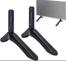 TV Base Pedestal Feet TV Stand Legs for TVs  with Mounting Holes 3.15in/8cm