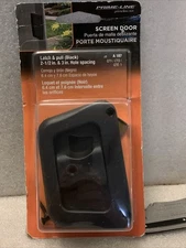 Prime-Line A 187 Sliding Screen Door Latch and Pull w/Screws - Black