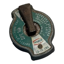 Vintage Texaco SPT-16 Radiator Cap Lift lever 13-15 lb