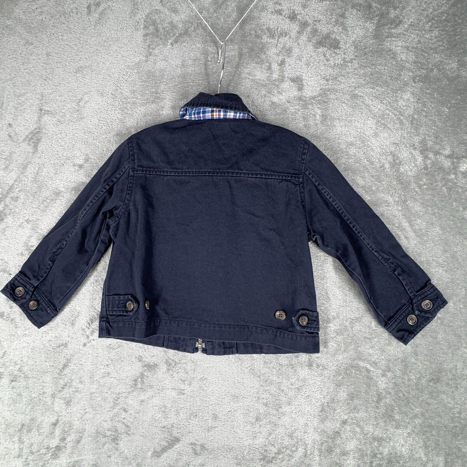 Polo Ralph Lauren Giacca Ragazzo 3 3T Preppy Rosso Pony Chore Giacca Preppy Casual