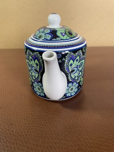 TETERA CON TAPA VERA BRADLEY BLUE RHAPSODY - ANDREA de SADEK - Imagen 5 de 10