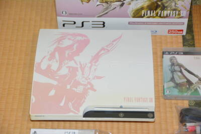 PS3 HDD250GB FINAL FANTASY XIII LIGHTNING EDITION XIII XIII-2 set
