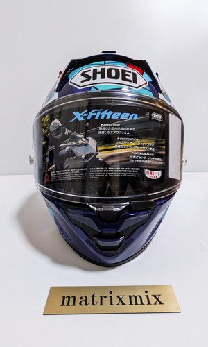 SHOEI X-15 Marquez Barcelona TC-10 Helmet S (55-56cm) Only Tried w/Box 1ds JP - Bild 15 von 20